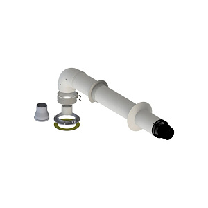 Комплект коаксиальный BaltGaz универсальный, d=60/100 мм, L=750 мм