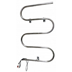 Полотенцесушитель электрический Domoterm E-образный DMT 103-25 50*81 EK L