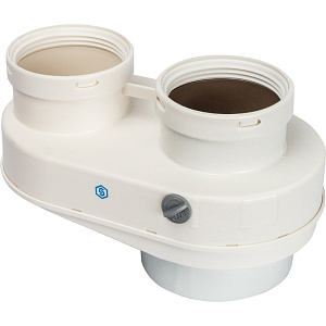 Адаптер Stout DN80/80 для подкл. разд. труб (совместимый Baxi) PP-Ryton