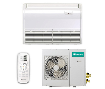 Напольно-потолочная сплит-система Hisense AUV-36HR4SB1/AUW-36H6SD