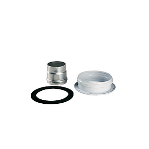 Соединительный штуцер Ferroli для вертикального коаксиального дымохода 80/125